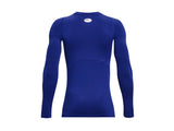Under Armour Boys ColdGear Long Sleeve Baselayer - Dual-Layer Fabric