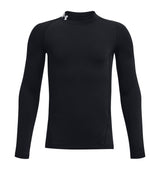 Under Armour Boys ColdGear Mock Long Sleeve - Dual-Layer Warmth