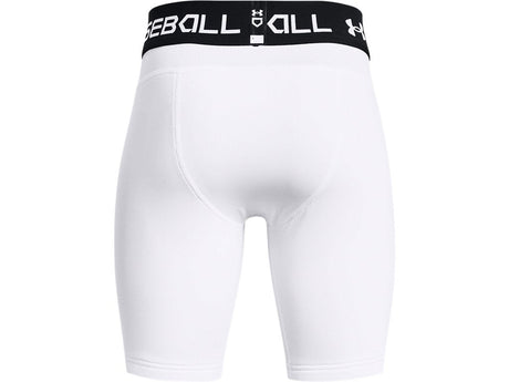 Under Armour Boys Utility Pro Slider Shorts - Sweat Wicking Apparel with Cup