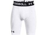 Under Armour Boys Utility Pro Slider Shorts - Sweat Wicking Apparel with Cup