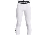 Under Armour Boys Utility Pro Three Quarter Slider Leggings - Sweat Wicking Apparel