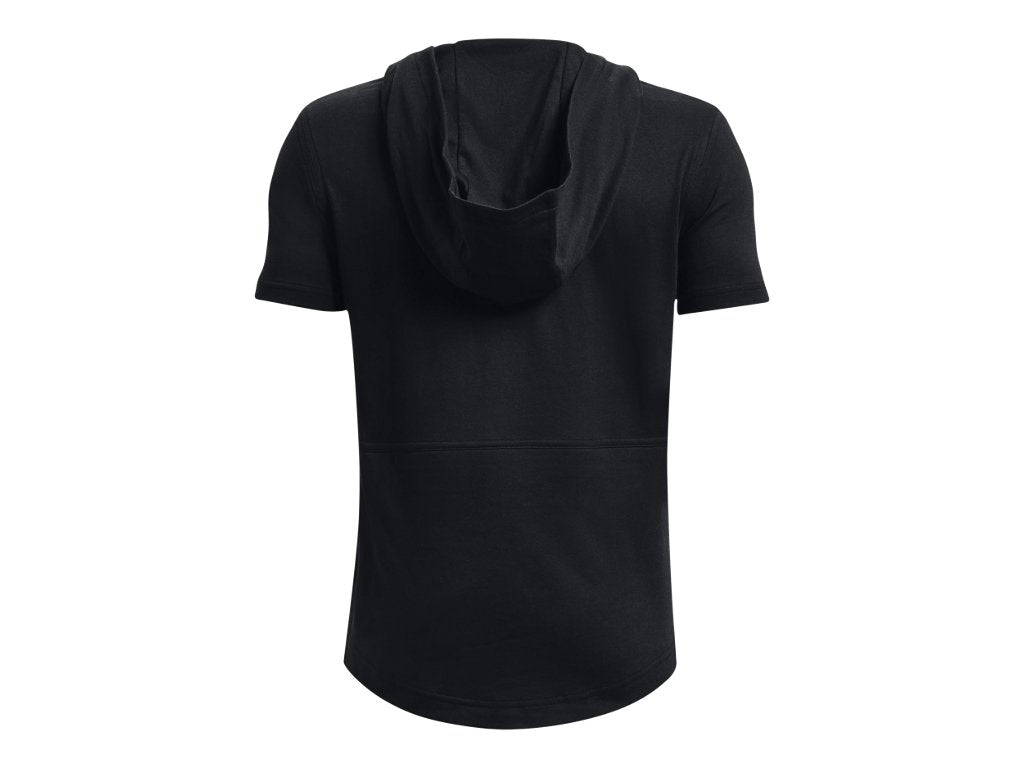 Under Armour Boys Baseball Short Sleeve Hoodie - Cotton Blend Comfort