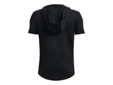 Under Armour Boys Baseball Short Sleeve Hoodie - Cotton Blend Comfort