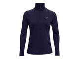 Under Armour Womens ColdGear Authentics Half Zip Baselayer - Dual-Layer Insulation