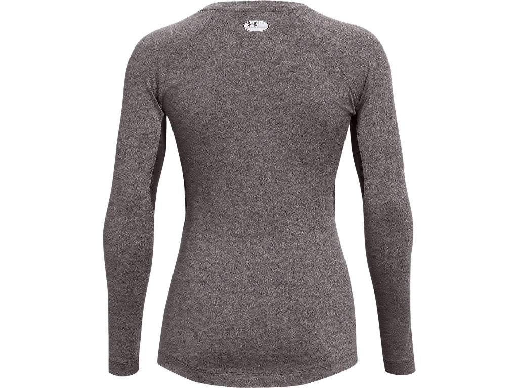 Under Armour Womens ColdGear Authentics Crew Baselayer - Dual-Layer Fabric
