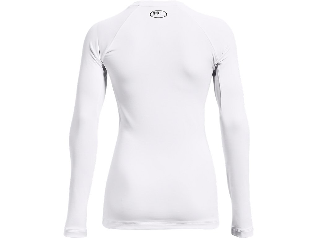 Under Armour Womens ColdGear Authentics Crew Baselayer - Dual-Layer Fabric
