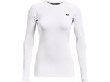Under Armour Womens ColdGear Authentics Crew Baselayer - Dual-Layer Fabric