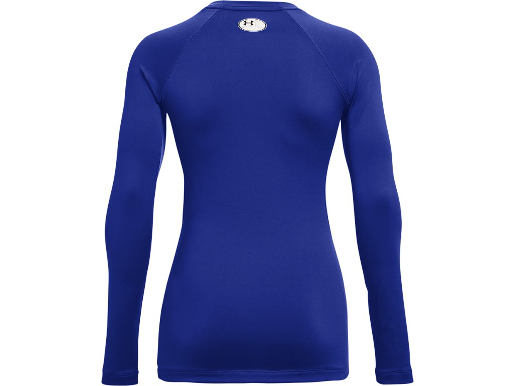 Under Armour Womens ColdGear Authentics Crew Baselayer - Dual-Layer Fabric