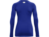 Under Armour Womens ColdGear Authentics Crew Baselayer - Dual-Layer Fabric