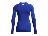 Under Armour Womens ColdGear Authentics Crew Baselayer - Dual-Layer Fabric