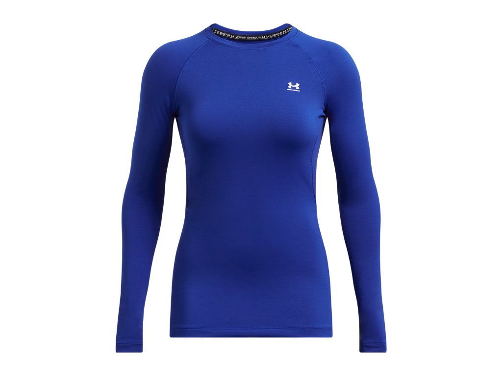 Under Armour Womens ColdGear Authentics Crew Baselayer - Dual-Layer Fabric