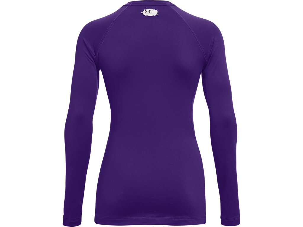 Under Armour Womens ColdGear Authentics Crew Baselayer - Dual-Layer Fabric