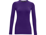 Under Armour Womens ColdGear Authentics Crew Baselayer - Dual-Layer Fabric