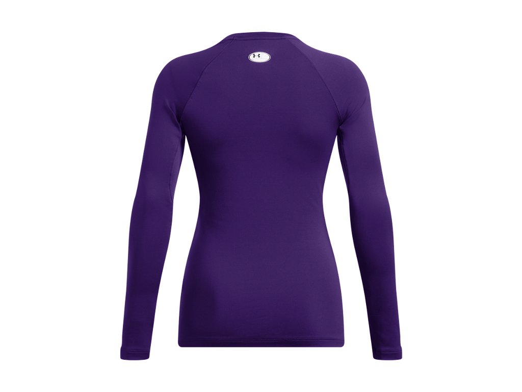 Under Armour Womens ColdGear Authentics Crew Baselayer - Dual-Layer Fabric
