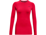Under Armour Womens ColdGear Authentics Crew Baselayer - Dual-Layer Fabric