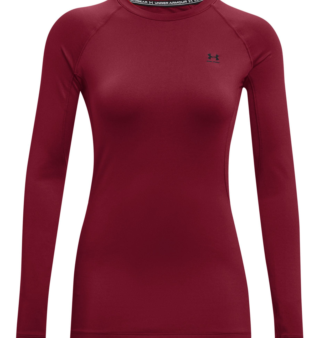Under Armour Womens ColdGear Authentics Crew Baselayer - Dual-Layer Fabric