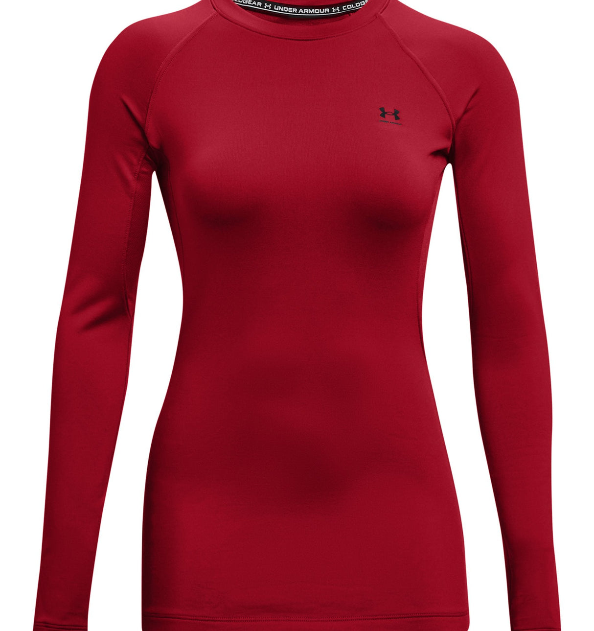 Under Armour Womens ColdGear Authentics Crew Baselayer - Dual-Layer Fabric