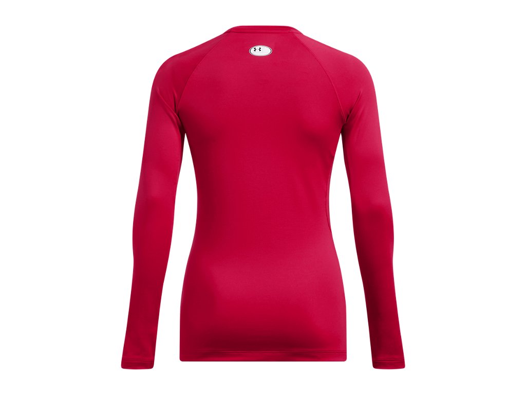 Under Armour Womens ColdGear Authentics Crew Baselayer - Dual-Layer Fabric