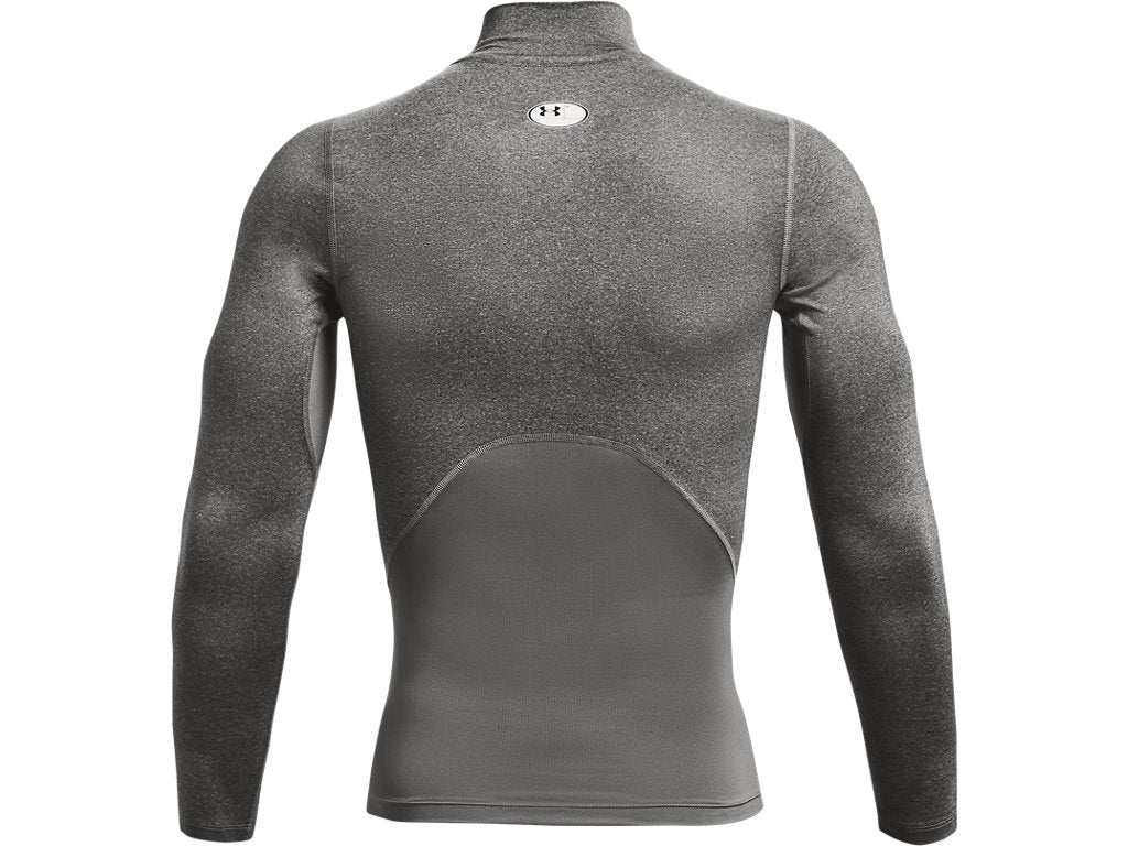 Under Armour Mens HeatGear Mock Long Sleeve Baselayer - Sweat Wicking