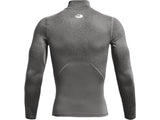 Under Armour Mens HeatGear Mock Long Sleeve Baselayer - Sweat Wicking