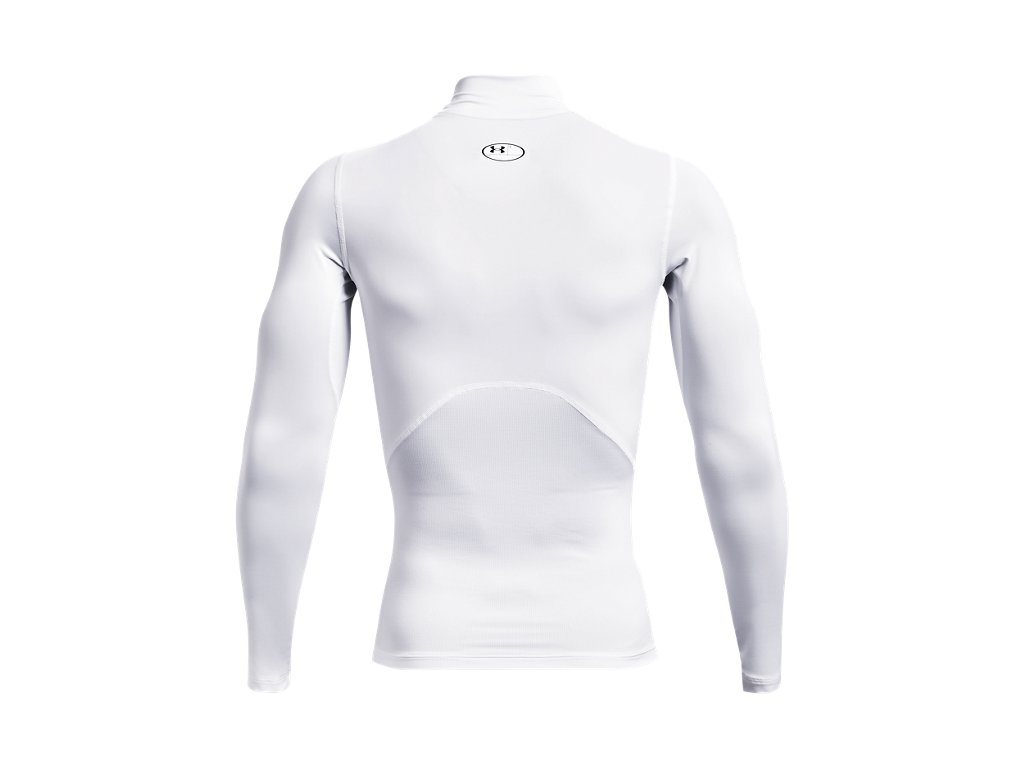 Under Armour Mens HeatGear Mock Long Sleeve Baselayer - Sweat Wicking