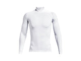 Under Armour Mens HeatGear Mock Long Sleeve Baselayer - Sweat Wicking
