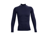 Under Armour Mens HeatGear Mock Long Sleeve Baselayer - Sweat Wicking