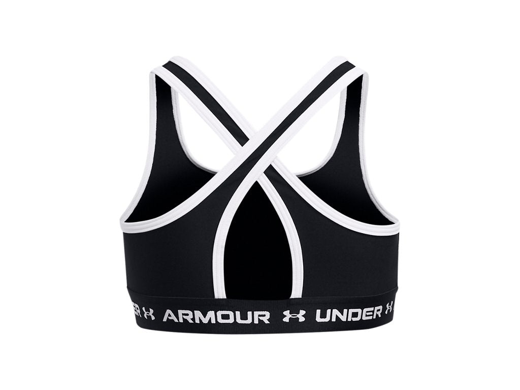 Under Armour Girls Crossback Sports Bra - Sweat Wicking
