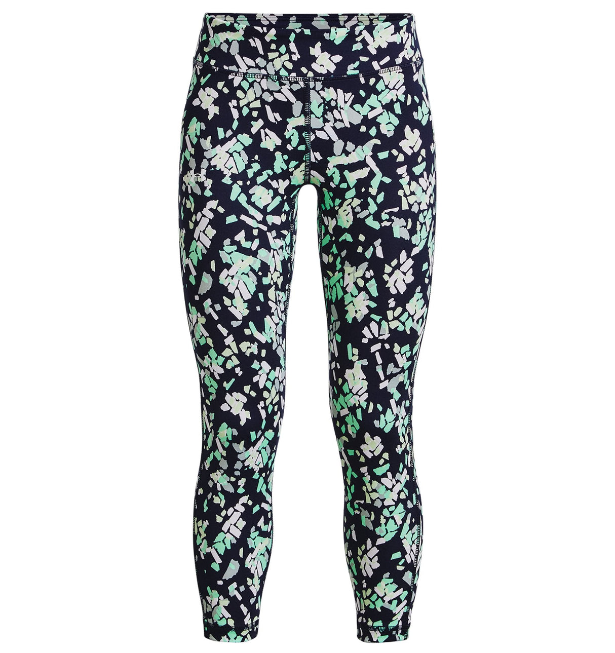 Under Armour Girls UA Motion Printed Crop Pants - Ultra-Soft Double-Knit Fabric