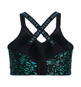 Under Armour Women Infinity High Printed Sports Bra - Aerodynamic Padding