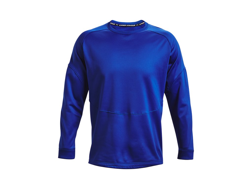 Under Armour Mens Armour Fleece Storm Long Sleeve Crew - Water Repellent
