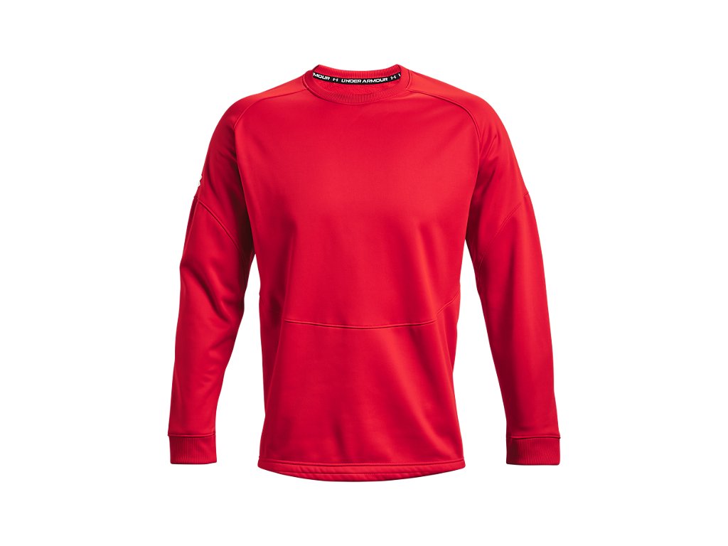 Under Armour Mens Armour Fleece Storm Long Sleeve Crew - Water Repellent