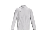 Under Armour Mens Squad 3.0 Warm-Up Full-Zip Jacket - Water Resistant