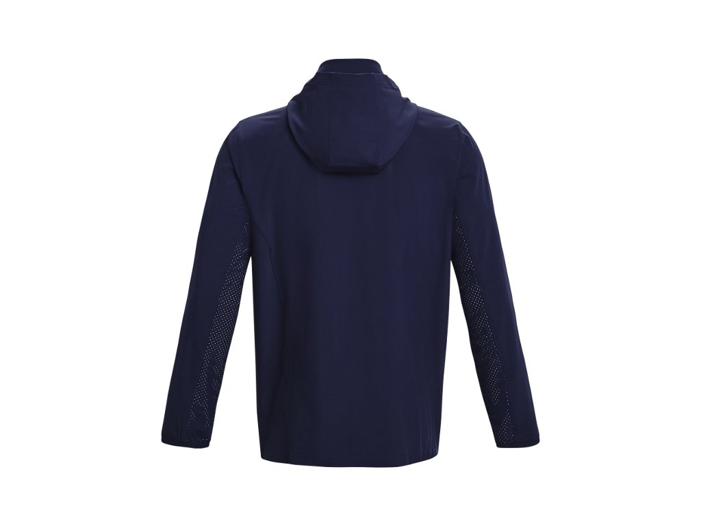Under Armour Mens Squad 3.0 Warm-Up Full-Zip Jacket - Water Resistant