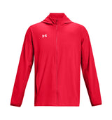 Under Armour Mens Squad 3.0 Warm-Up Full-Zip Jacket - Water Resistant