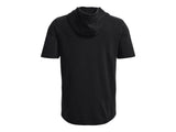 Under Armour Mens UA Rival Terry Short Sleeve Hoodie - Lightweight French Terry Material