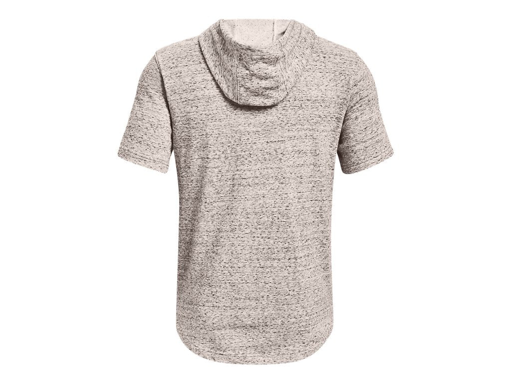 Under Armour Mens UA Rival Terry Short Sleeve Hoodie - Lightweight French Terry Material