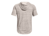 Under Armour Mens UA Rival Terry Short Sleeve Hoodie - Lightweight French Terry Material