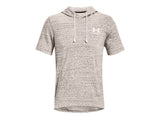 Under Armour Mens UA Rival Terry Short Sleeve Hoodie - Lightweight French Terry Material