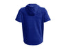 Under Armour Mens UA Rival Terry Short Sleeve Hoodie - Lightweight French Terry Material