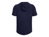 Under Armour Mens UA Rival Terry Short Sleeve Hoodie - Lightweight French Terry Material