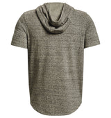 Under Armour Mens UA Rival Terry Short Sleeve Hoodie - Lightweight French Terry Material