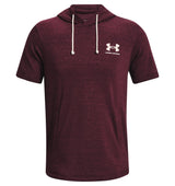 Under Armour Mens UA Rival Terry Short Sleeve Hoodie - Lightweight French Terry Material