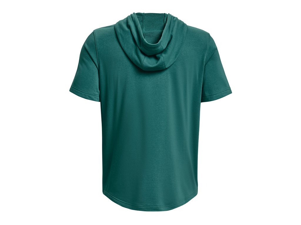 Under Armour Mens UA Rival Terry Short Sleeve Hoodie - Lightweight French Terry Material