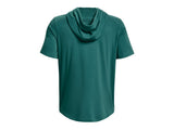 Under Armour Mens UA Rival Terry Short Sleeve Hoodie - Lightweight French Terry Material