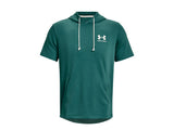 Under Armour Mens UA Rival Terry Short Sleeve Hoodie - Lightweight French Terry Material