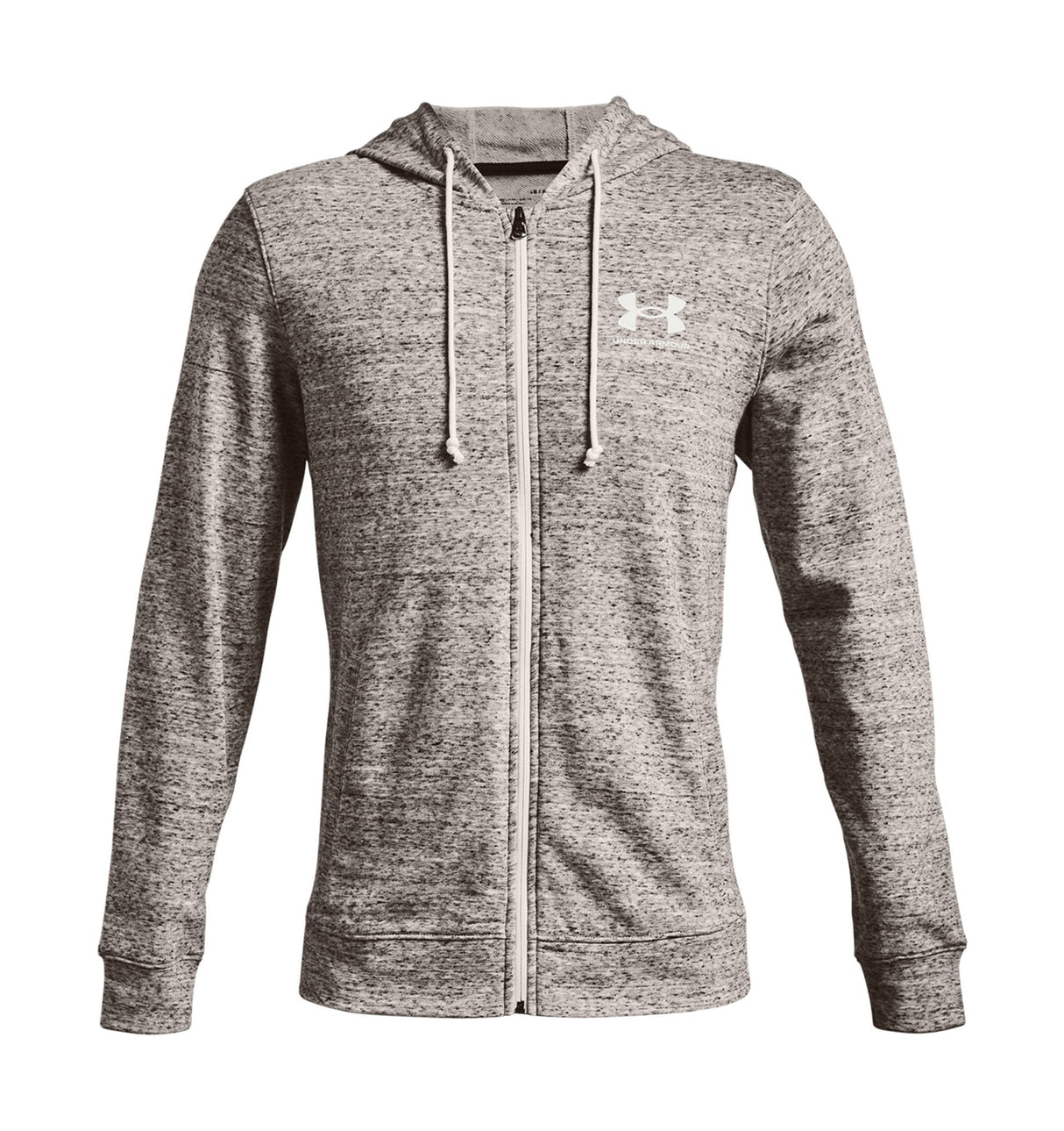 Under Armour Mens UA Rival Terry Full-Zip Long Sleeve - Lightweight French Terry