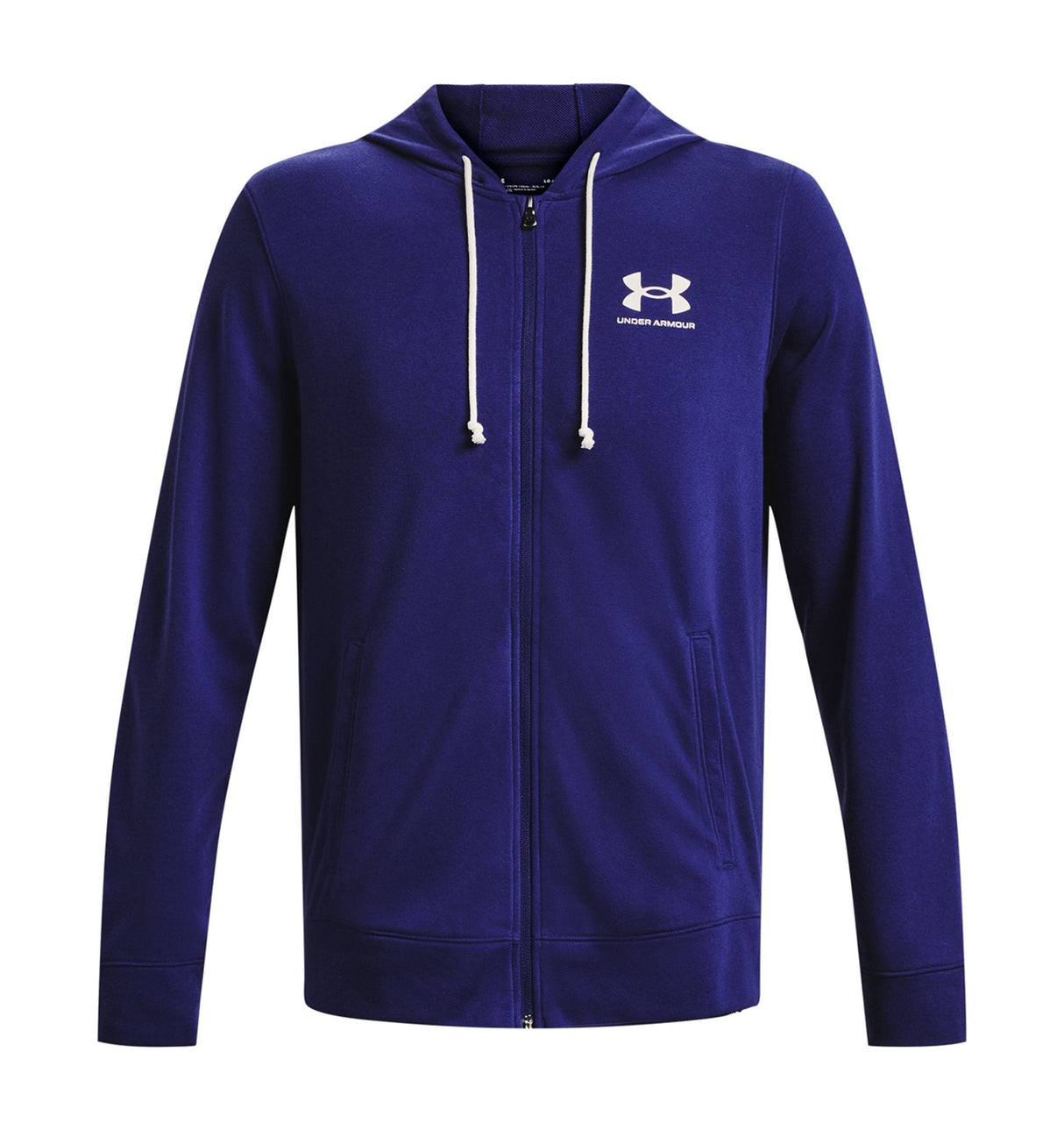 Under Armour Mens UA Rival Terry Full-Zip Long Sleeve - Lightweight French Terry