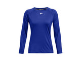 Under Armour Womens Knockout Team Long Sleeve Shirt - Breathable Stretch Fabric