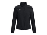Under Armour Womens Squad 3.0 Warm-Up Full-Zip Jacket - Water Resistant